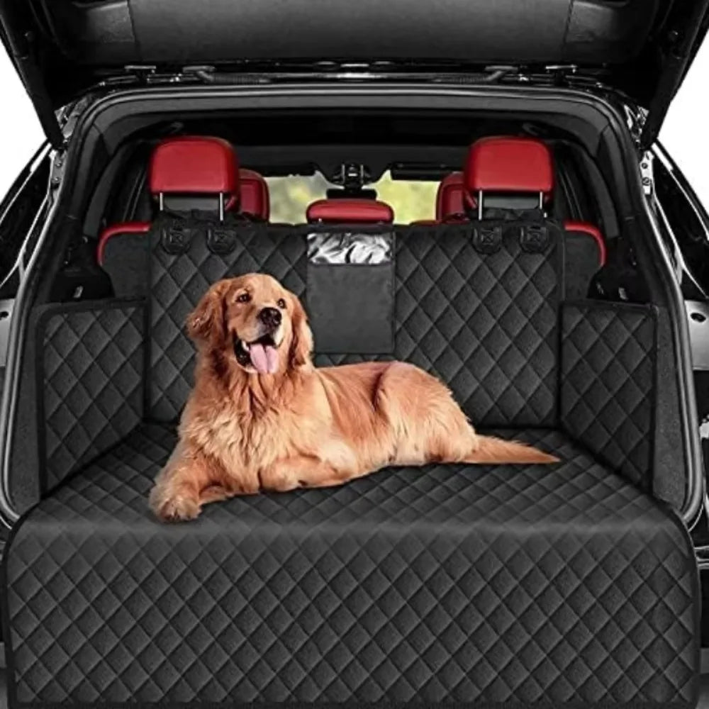 Dog SUV Cargo Cover - Waterproof & Wear-Resistant Car Seat Liner for All Breeds