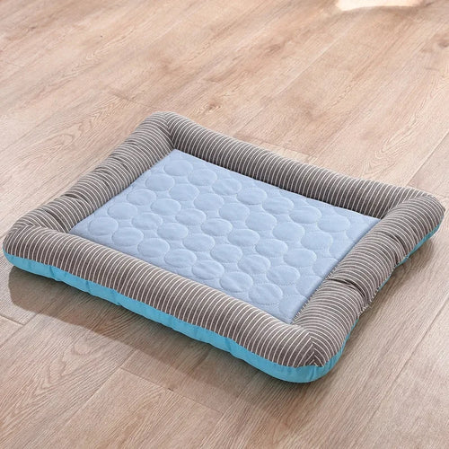 Cooling Mat for Dogs & Cats - Ice Silk Summer Sleep Pad, Soft & Breathable Pet Blanket