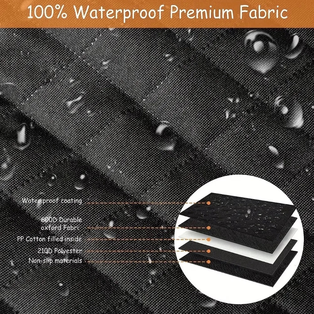 Dog SUV Cargo Cover - Waterproof & Wear-Resistant Car Seat Liner for All Breeds