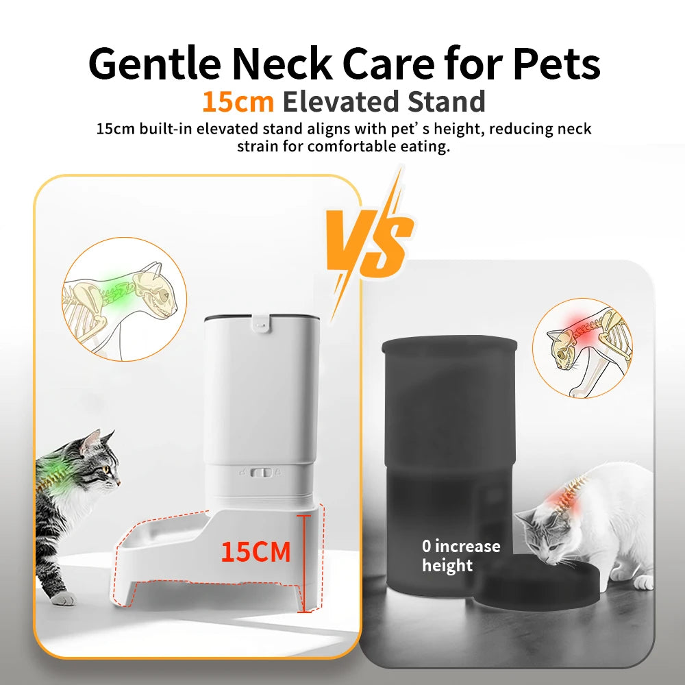 FURPIPI Smart Pet Feeder with Camera — App Control & Auto Dispenser